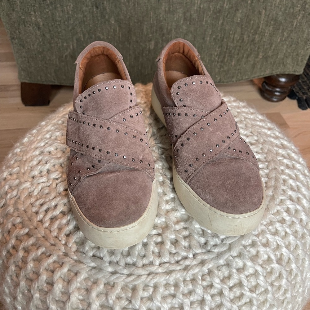 Frye Suede Slip-On Sneakers - Picture 2 of 4